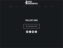 Tablet Screenshot of lukeunderhill.com